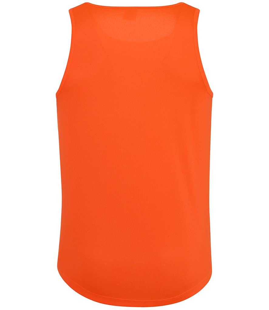 JC007 Men's Camelford Up and Running Vest. Personalised