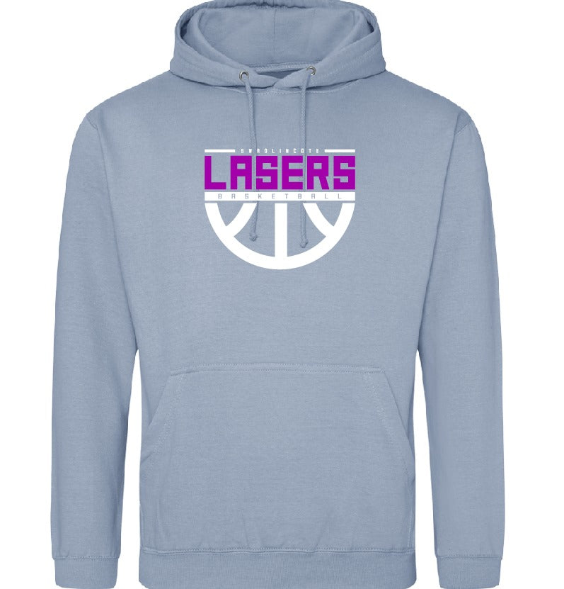 Swadlincote Lasers. Adult Hoodie