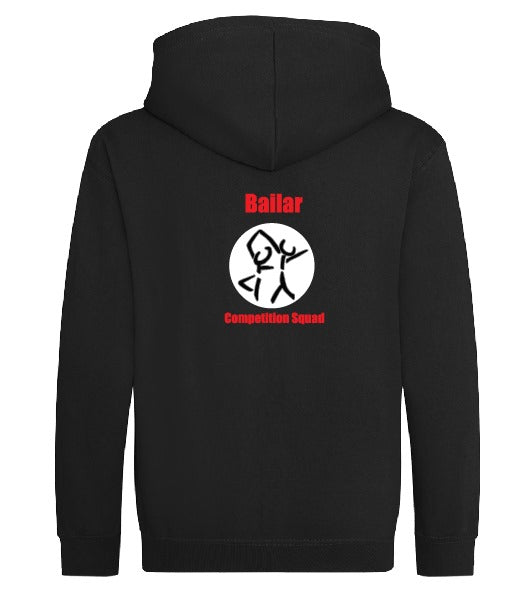 Bailar Kids Zip Hoodie. PERSONALISED. Competition