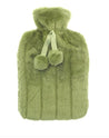 Personalised Luxury Classic Faux Fur Hot Water Bottle