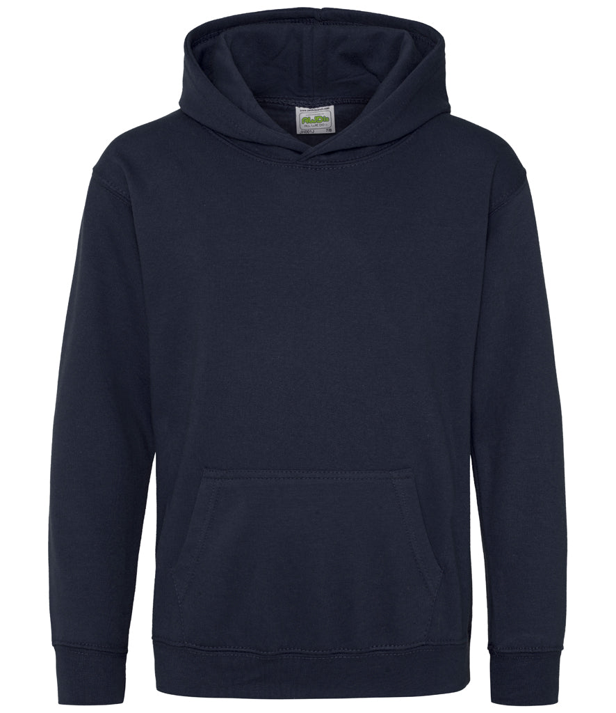 JH001B Kids Camelford Up and Running Hoodie. Personalised