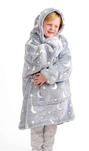 Grey Oodie Hoodie Oodie Shop Near Me BH101 Kids Premium Oversized