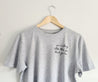 FSED Grey Marl Scroll Pocket T-shirt