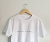 FSED White Typewriter T-shirt